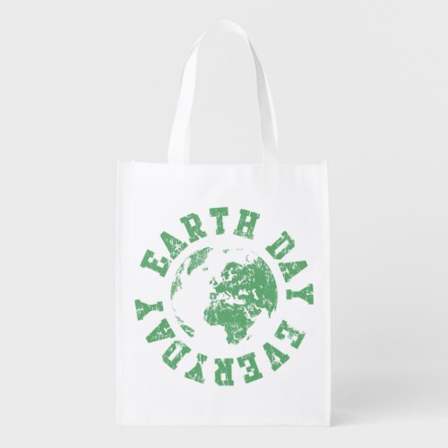 Earth Day Everyday Reusable Grocery Bag