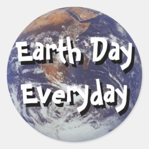 Earth Day Everyday Sticker