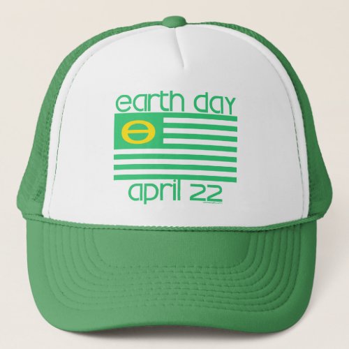 Earth Day Flag April 22 Hat