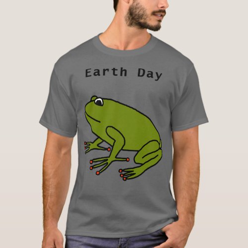 Earth Day Frog T_Shirt