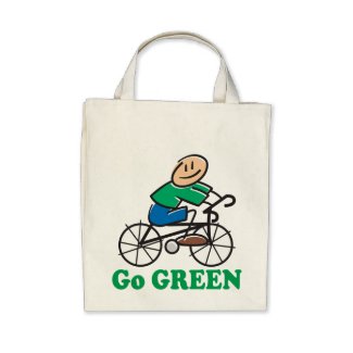 Go Green Canvas Bags