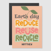 earth day, go green, simple elegant science (Front/Back)