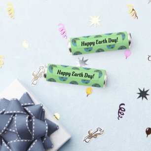 Earth Day Green Blue Globe Map Planet April 22 Breath Savers® Mints