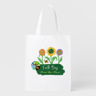 Earth Day Grocery Bag