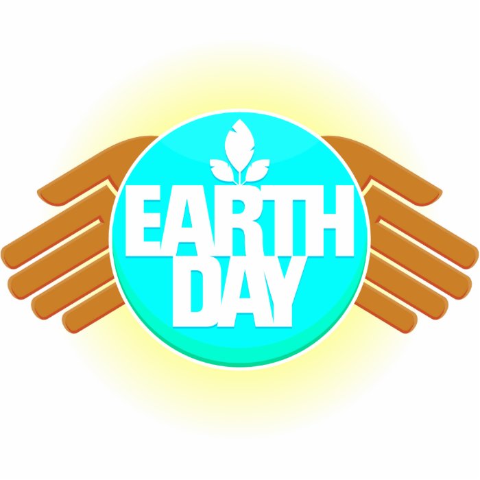 earth day hands design photo cutout