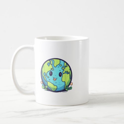 Earth Day Happy Cute Space Science Planet Environm Coffee Mug