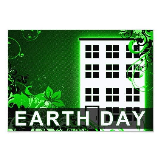 earth day : hi-fi building card