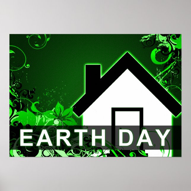 earth day : hi-fi home poster (Front)