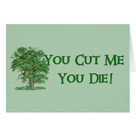 Earth Day Humor Cards (Front Horizontal)