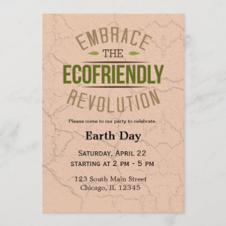 Earth Day Invitation