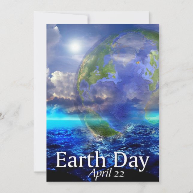 Earth Day Invitation (Front)