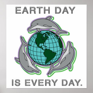 Earth Day Every Day Posters Prints Zazzle