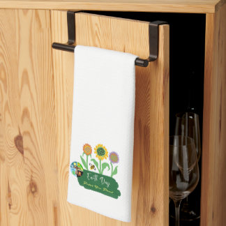 Earth Day Kitchen Towel