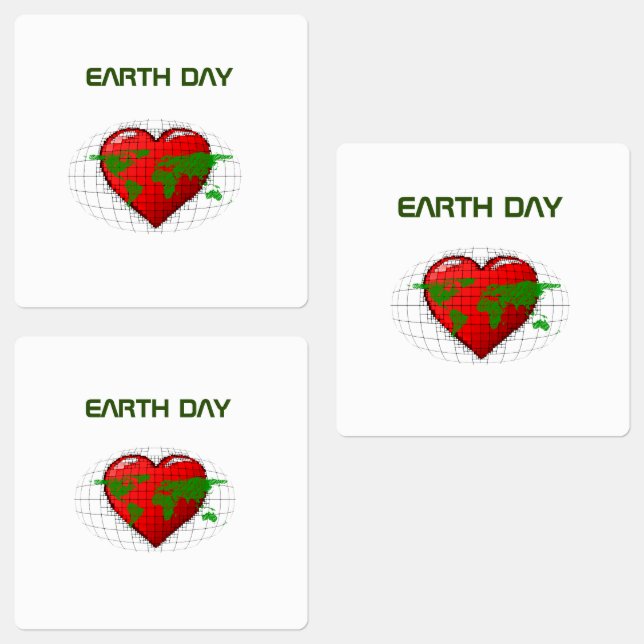 EARTH DAY LABELS (Group)