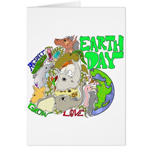 EARTH DAY LOVE CARDS (Front)