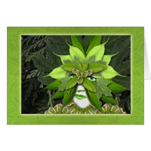 Earth Day, Mother Nature, Gaia Goddess, Leaf Woman