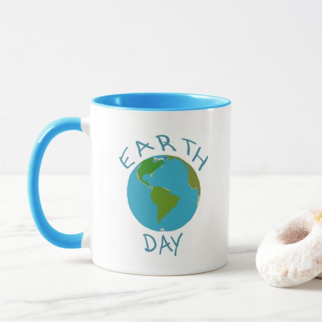 Earth day Mug (With Donut)