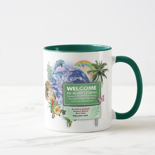 Earth Day Mug (Right)