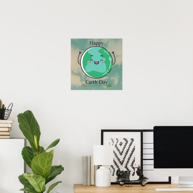 Earth Day Party  Poster (Home Office)