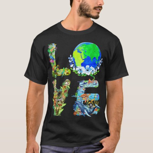Earth Day Planet Anniversary Earth Day Everyday Me T_Shirt