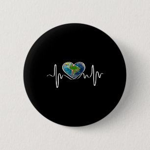 Earth Day Planet April Anniversary Earth Day Every Button