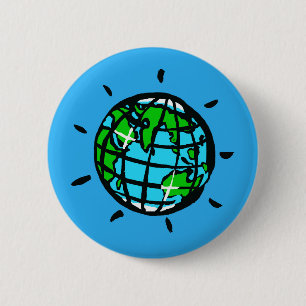 EARTH Day-Planet EARTH - Conservation. - Ecology Button