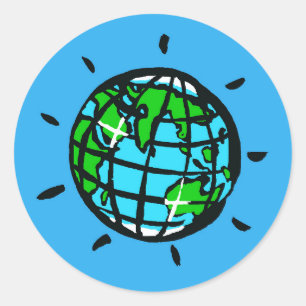Earth Day - Planet Earth - Conservation - Ecology Classic Round Sticker