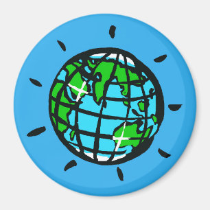 Earth day - Planet EARTH - Conservation - Ecology Magnet