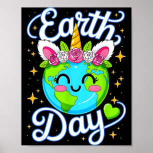 Earth day planet restore earth save the earth day poster