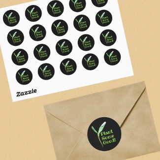 Earth Day Plant Some Good Seedling Black