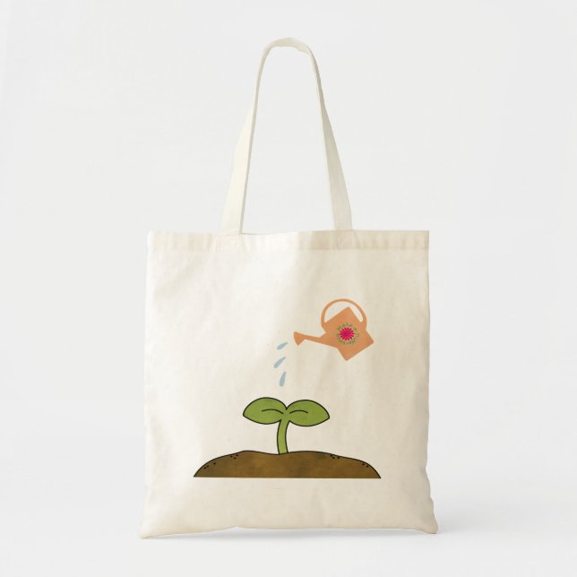 Earth Day Plant trees Make a Difference Tote Bag (Front)