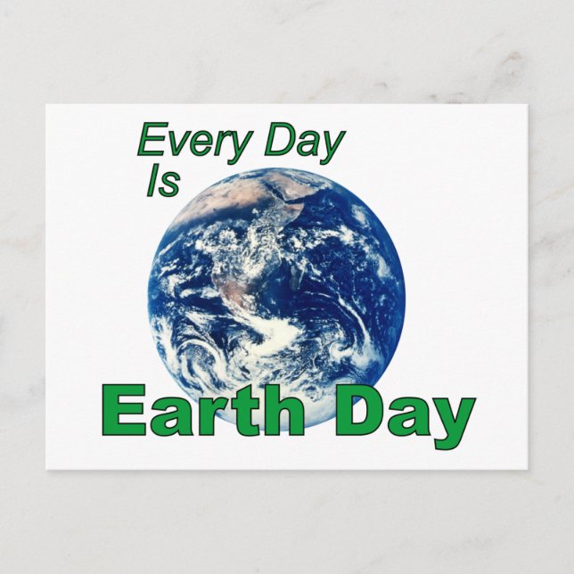 Earth Day Postcard (Front)