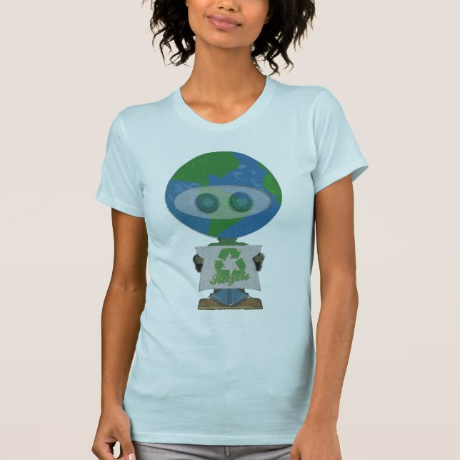 Earth Day Recycle t shirt (Front)