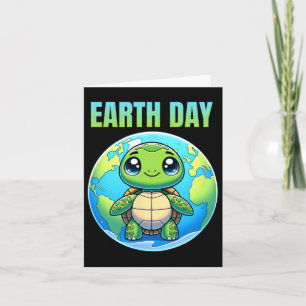 Earth Day Restore Earth Turtle 2025  Card