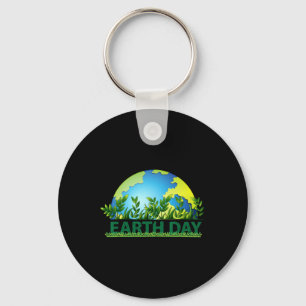 Earth Day Restore Save Earth Save The Planet Keychain
