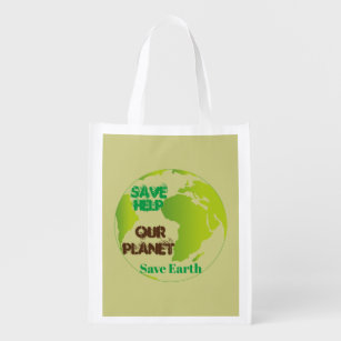 Earth Day Reusable Shopping Bags – The Human Bean