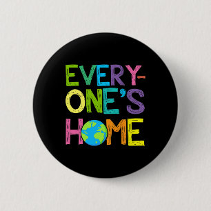 Earth Day Save Everyones Home Planet Men Woman You Button