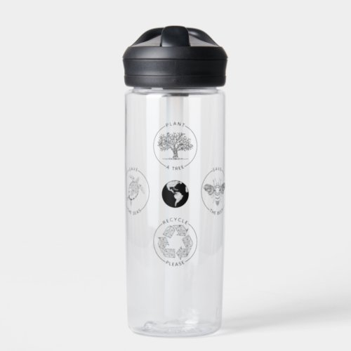 Earth Day Save the Planet  Water Bottle