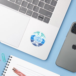 Earth Day, Sea Turtle, Clean the Ocean Sticker