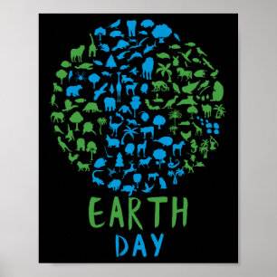 Earth Day Shirt Kids 2 Poster