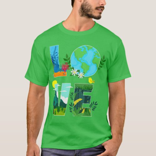 Earth Day Shirt Teacher Environment Day Recycle Ea