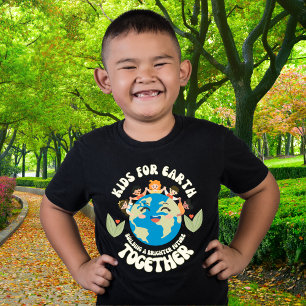 Earth Day Shirts   Kids For Earth T-Shirt 