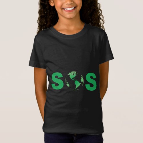 Earth Day SOS Pro_Science Save The Planet Sustaina T_Shirt