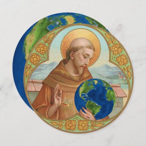 Earth Day  St Francis of Assisi Card