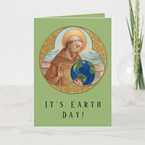 Earth Day  St Francis of Assisi Card