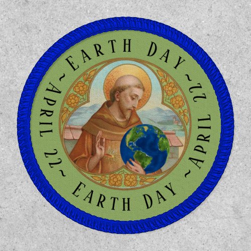 Earth Day  St Francis of Assisi Patch