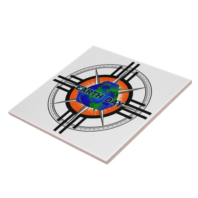 Earth Day Star Crown Tile (Side)