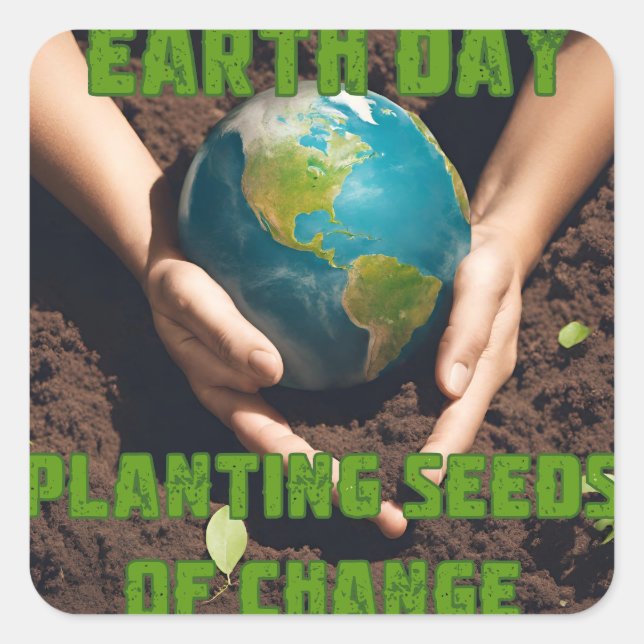Earth Day Sticker (Front)