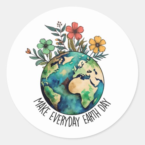 Earth Day Stickers