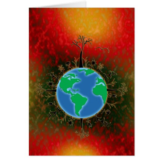 Earth Day ~ Sunset Cards (Front)